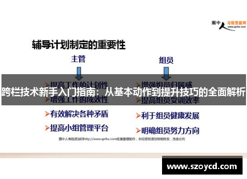 跨栏技术新手入门指南：从基本动作到提升技巧的全面解析